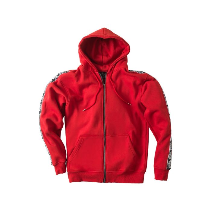 WCC OG TAPED ZIP HOODY - RED