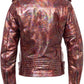 Queen Kerosin Bikerjacke "Blutrot"