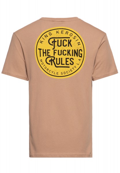 King Kerosin T-Shirt <<FUCK THE FUCKING RULES>>