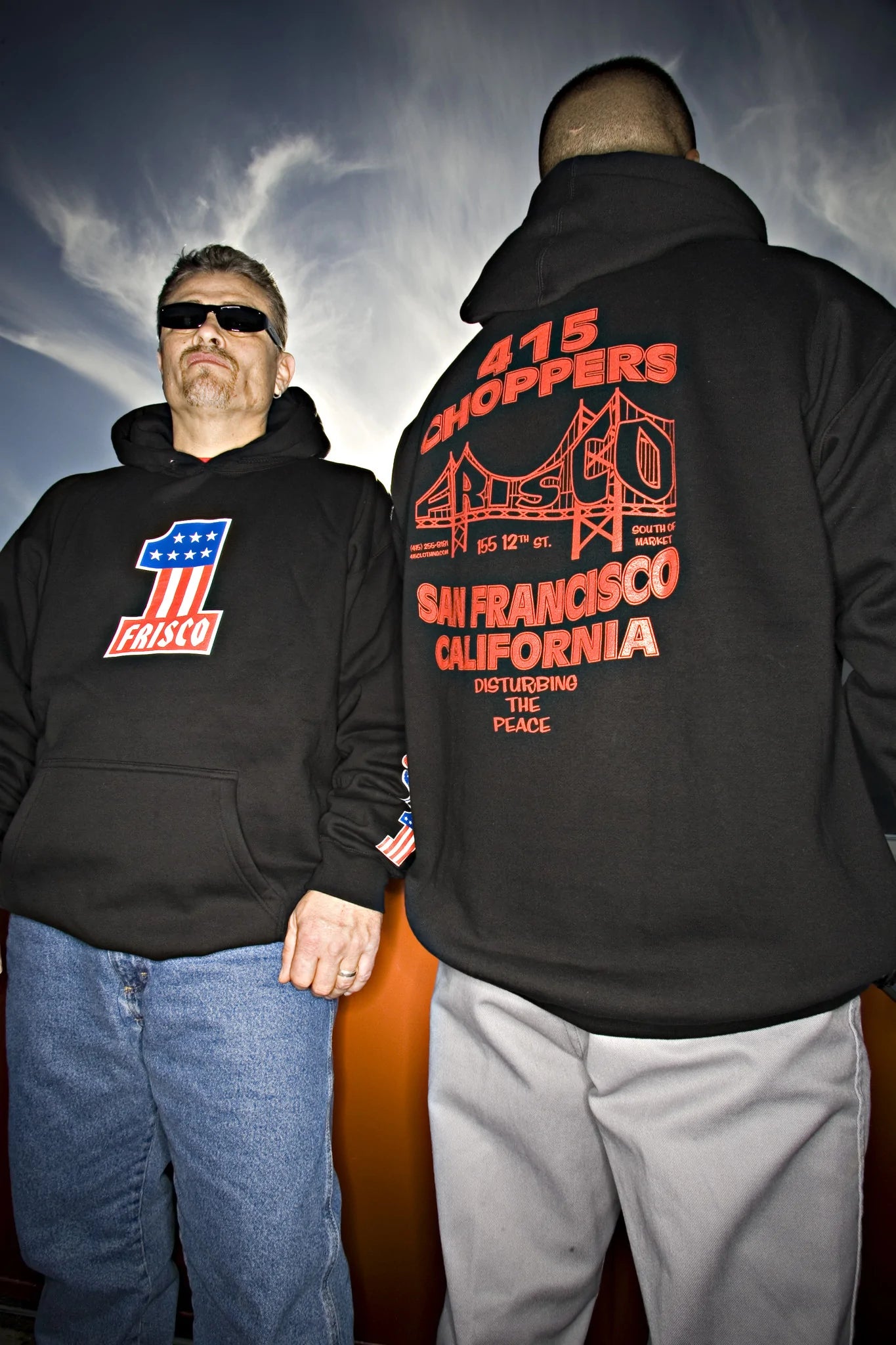 415 Clothing Frisco Hoodie #1 Mens Hooded Sweatshirt