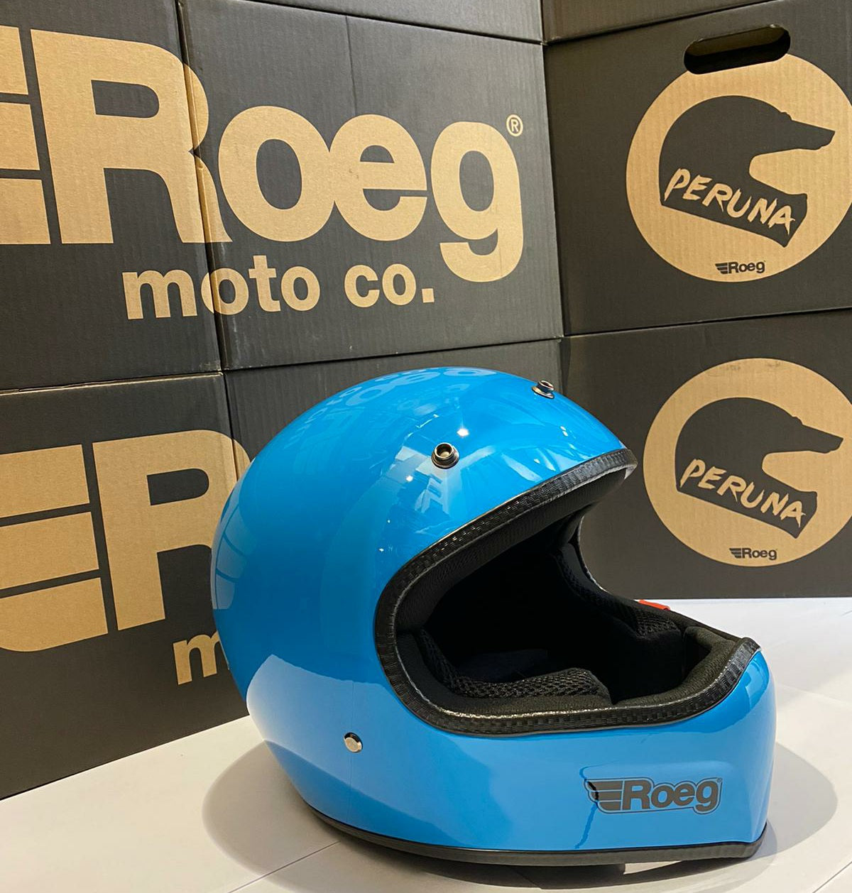 Roeg PERUNA Helm Sky Gloss