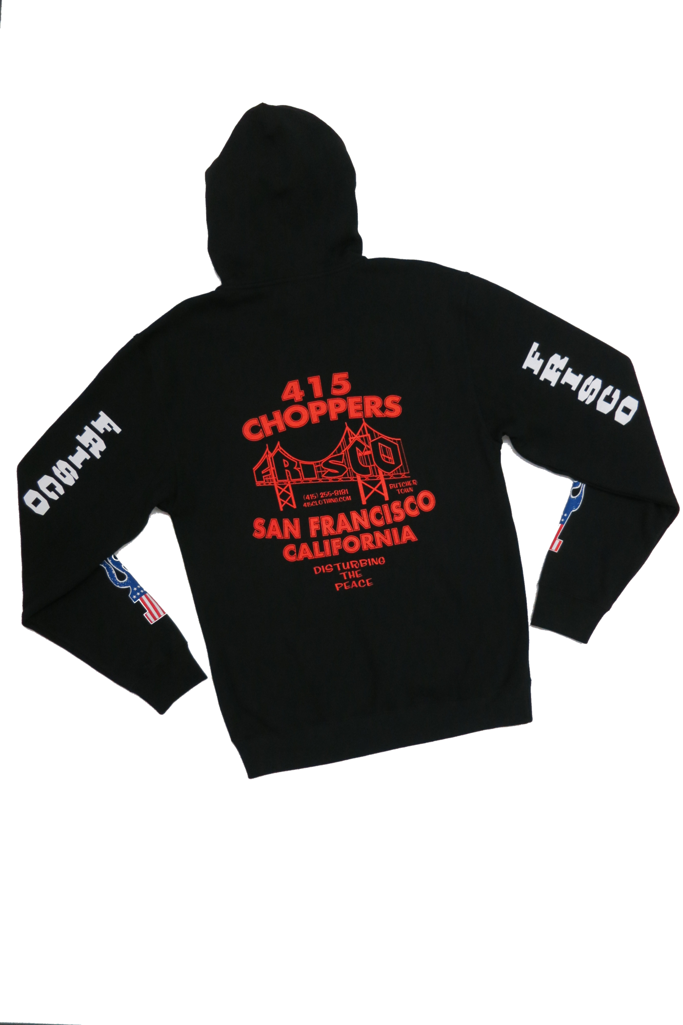 415 Clothing Frisco Hoodie #1 Mens Hooded Sweatshirt