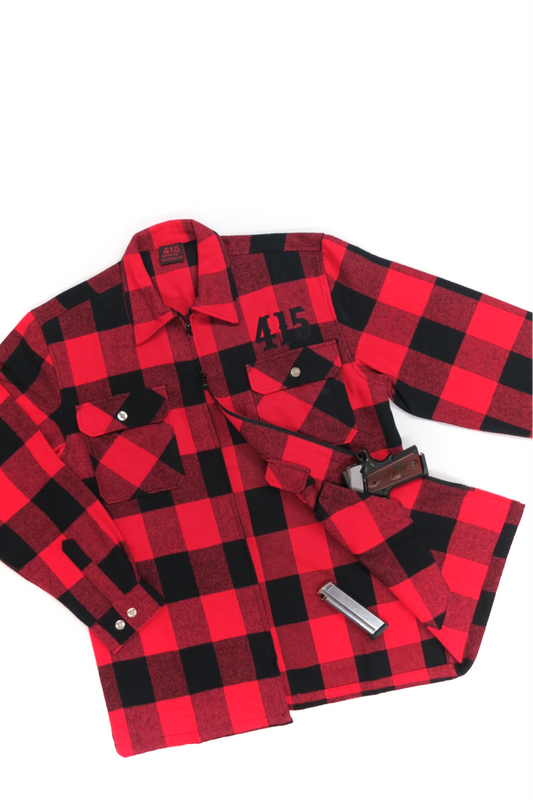 415 Clothing Frisco 415 Zipper Flannell