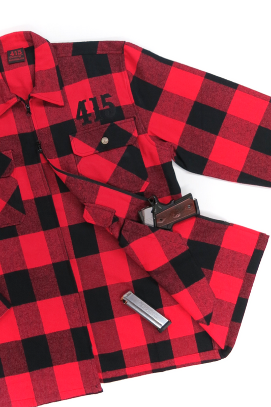 415 Clothing Frisco 415 Zipper Flannell