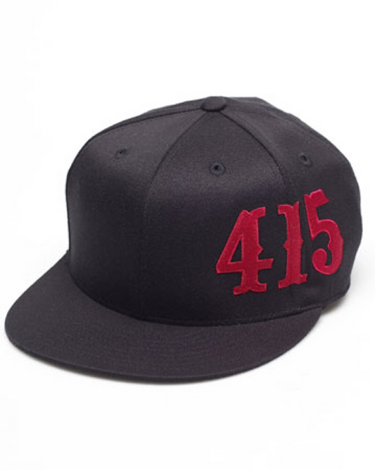 415 Clothing Frisco 415 Large Side Red Stitch