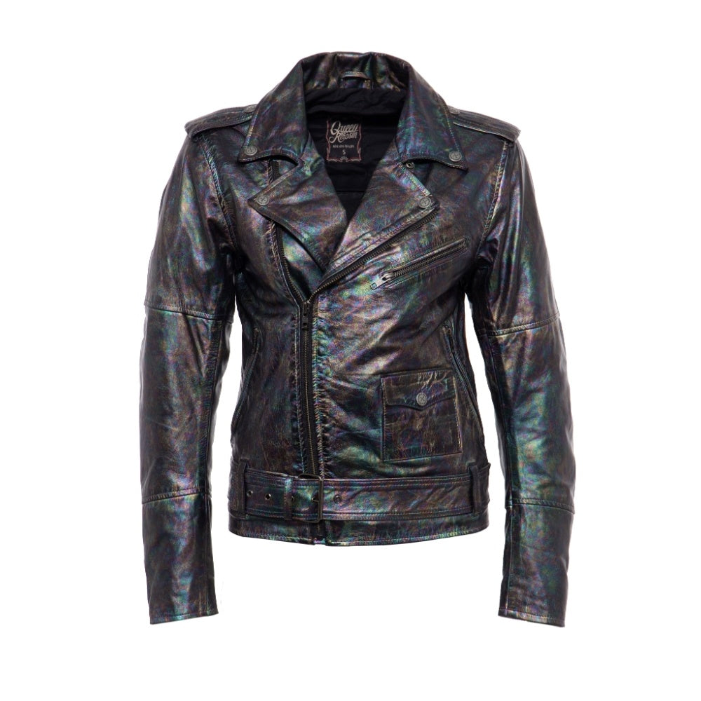 QK Bikerjacke "Marlon B." oilwashed