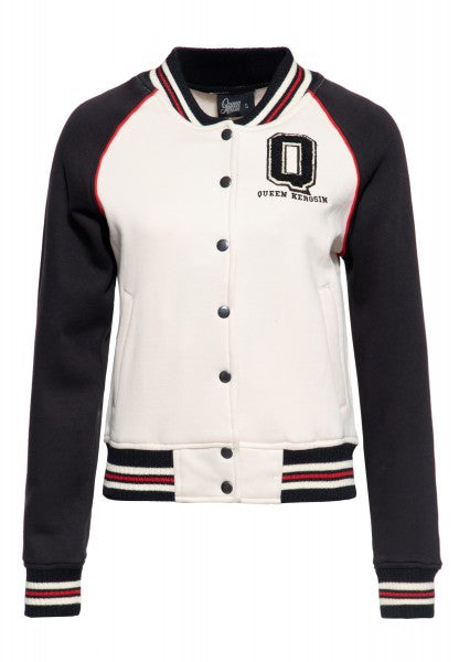 Queen Kerosin "College Sweatjacke »QK«"