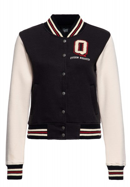 Queen Kerosin "College Sweatjacke »QK«"