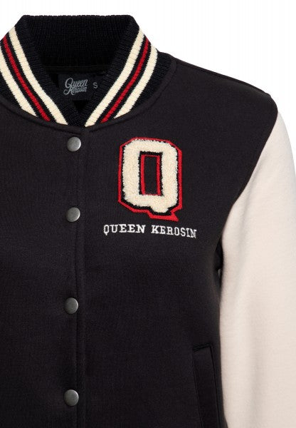 Queen Kerosin "College Sweatjacke »QK«"