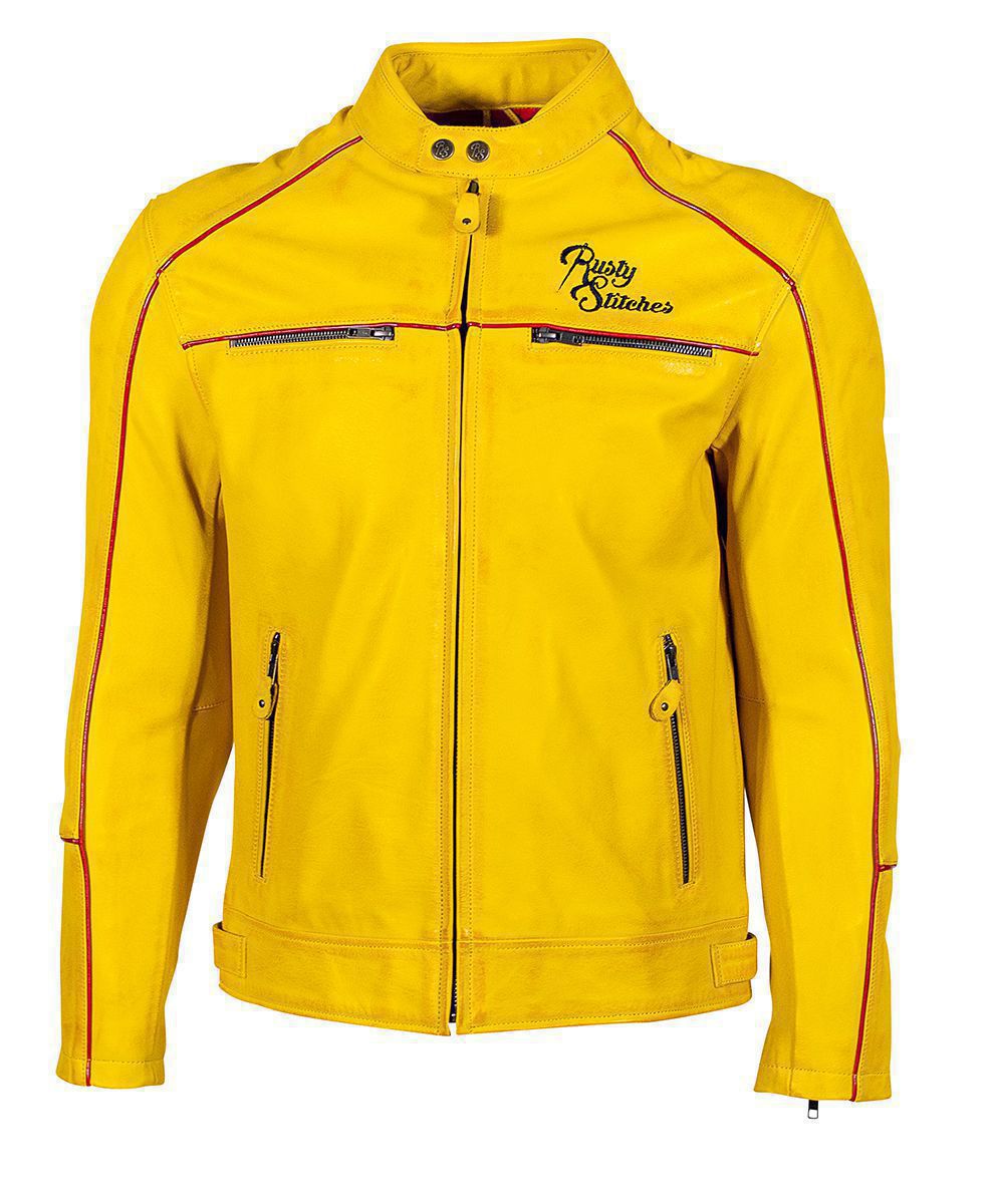 Rusty Stitches Jacket Chase Yellow/Black