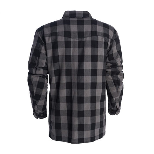 WCC Flannel Kevlar Riding Shirt "grey/black"